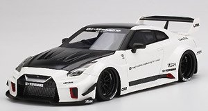 LB-Silhouette WORKS GT Nissan 35GT-RR ホワイト (ミニカー)