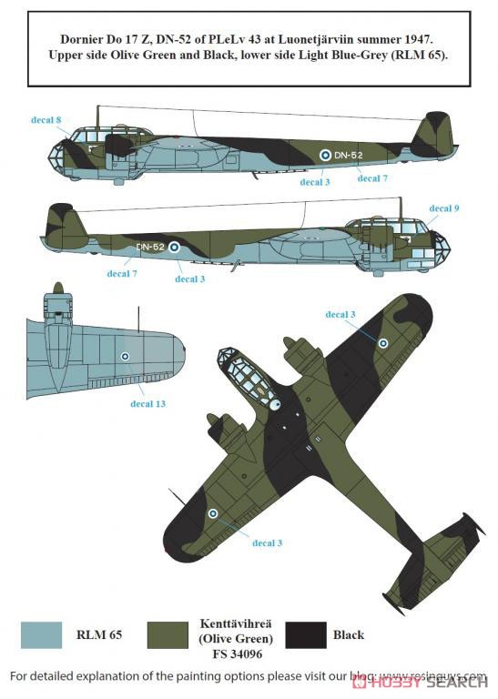 フィンランド空軍爆撃機 「大戦後」 (デカール) その他の画像3