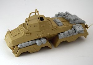 独・Sd.kfz.231/232八輪装甲車用車外装備品 (プラモデル)