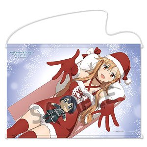 Sword Art Online Alicization: War of Underworld B2 Tapestry Asuna Yuuki Christmas Ver. (Anime Toy)