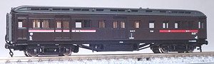 J.G.R. Basic Passenger Car NAHAYUNI15400 Paper Kit (Unassembled Kit) (Model Train)