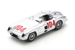 Mercedes-Benz 300 SLR No.104 Winner Targa Florio 1955 Stirling Moss Peter Collins (ミニカー)