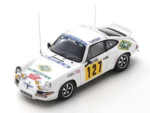 Porsche 911 Carrera RS 2.7 No.127 Monte Carlo Rally 1978 Jean Jacques Santucci Rene Rochebrun (ミニカー)