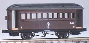 Nissha Type Coach (Semi Open Deck) Paper Kit (Unassembled Kit) (Model Train)