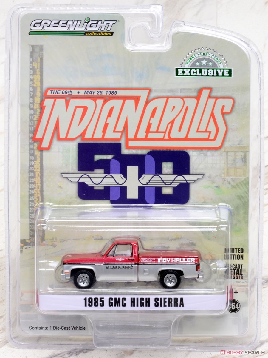 1985 GMC High Sierra 69th Annual Indianapolis 500 Mile Race GMC Indy Hauler Official Truck (Diecast Car) Package1