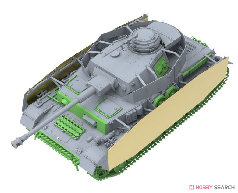 ドイツ IV号戦車 H型 初期/中期型 (2in1) (プラモデル) その他の画像6