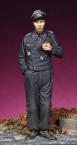 German Waffen SS/Heer Tank/SPG Crewman #2 WW II (Plastic model)