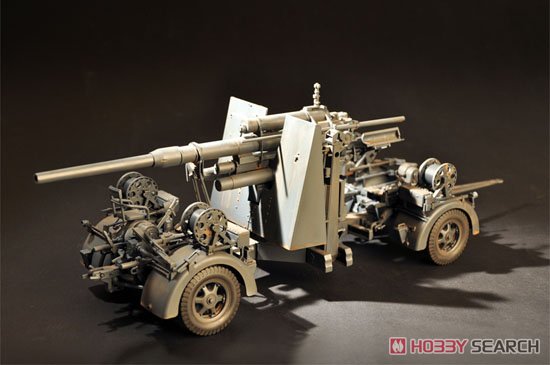 ドイツ軍 88mm Flak 36 対空砲 (プラモデル) 商品画像1