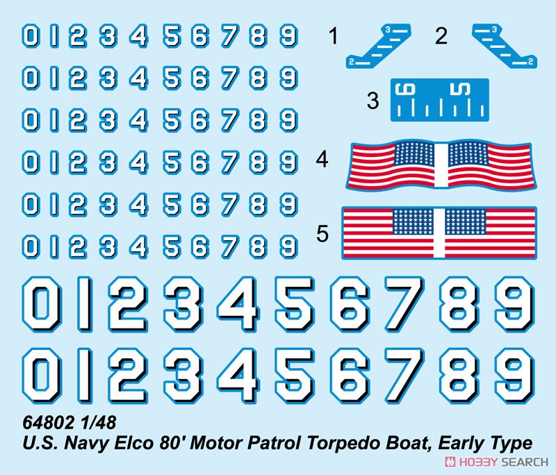 U.S. Navy Elco 80 Motor Patrol Torpedo Boat Early Type (Plastic model) Other picture2