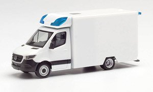 (HO) ミニキット メルセデスベンツスプリンター18 Fahrtec 救急車 RTW ホワイト (鉄道模型)