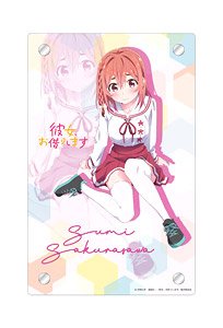 彼女、お借りします 3枚アクリルパネル 墨 (キャラクターグッズ)