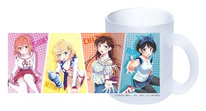 彼女、お借りします すりガラスマグ (キャラクターグッズ)