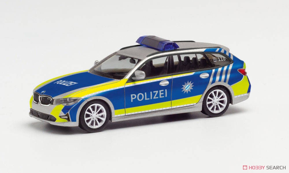 (HO) BMW 3シリーズ ツーリング バイエルン警察車両 (BMW 3er Touring TM) (鉄道模型) 商品画像1