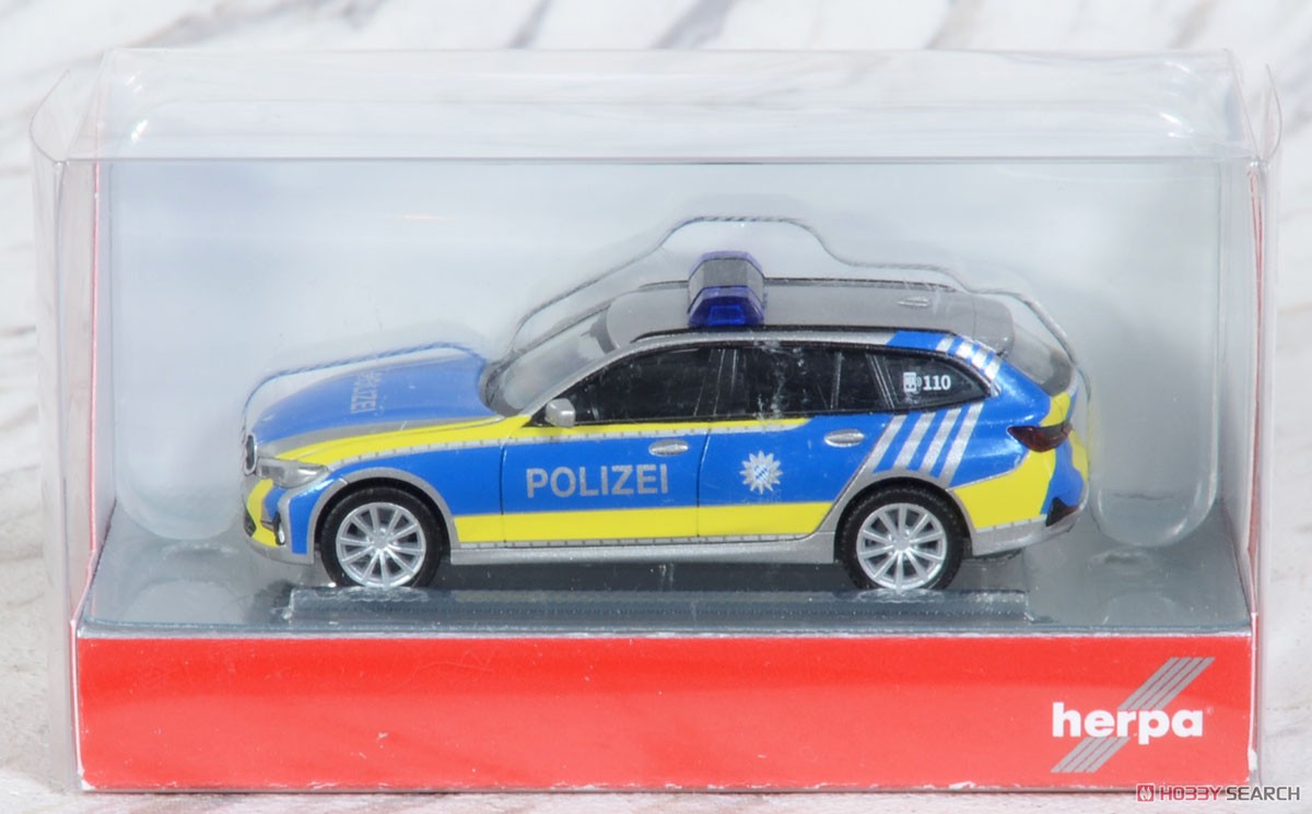 (HO) BMW 3シリーズ ツーリング バイエルン警察車両 (BMW 3er Touring TM) (鉄道模型) パッケージ1