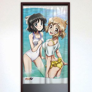 [戦姫絶唱シンフォギアXV] のれん (響＆未来/水着) (キャラクターグッズ)