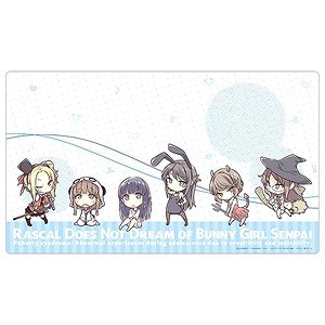 [Rascal Does Not Dream of Bunny Girl Senpai] Rubber Mat (Mini Chara) (Card Supplies)