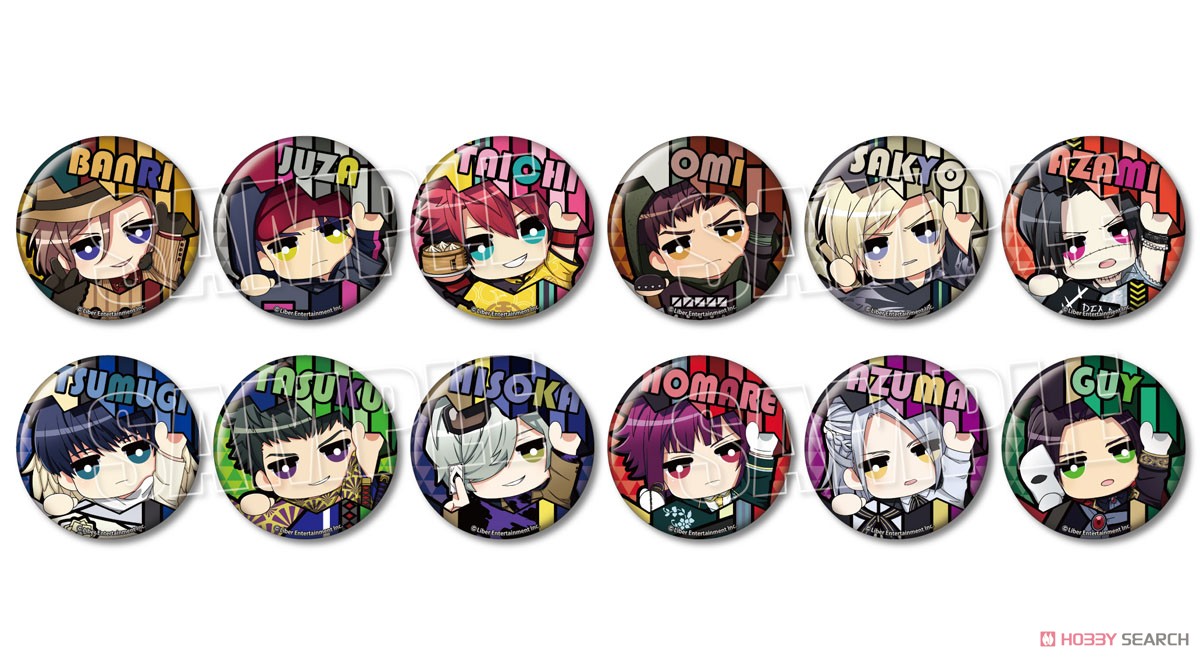 A3! Hyokotto Trading Can Badge Starring Costume Ver. Autumn Troupe & Winter Troupe Box (Set of 12) (Anime Toy) 商品画像1