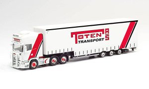 (HO) スカニア R 13 TL Meusburger truck `Toten Transport` (鉄道模型)