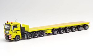 (HO) MAN TGX XL バラストトレーラートラック `Ley Krane Gummersbach` (MAN TGX XL) (鉄道模型)