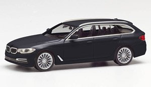 (HO) BMW 5 Series Touring Black (Model Train)