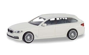 (HO) BMW 3シリーズ ツーリングホワイト (BMW 3er touring TM) (鉄道模型)