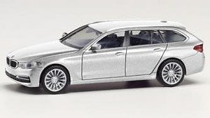 (HO) BMW 5シリーズ ツーリングシルバーメタリック (鉄道模型)