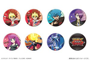 Yu-Gi-Oh! Sevens Trading Can Badge (Set of 8) (Anime Toy)