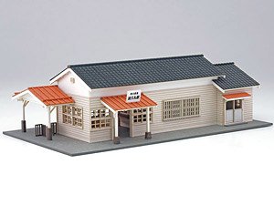 1/150 Scale Paper Model Kit Station Series 28 : Regional Station Building / Hagure Station (Unassembled Kit) (Model Train)