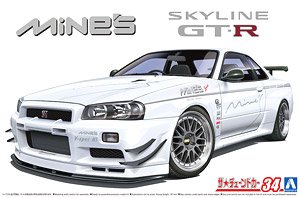 Mine`s BNR34 Skyline GT-R `02 (Nissan) (Model Car)