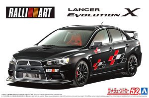 Rallyart CZ4A Lancer Evolution X `07 (Mitsubishi) (Model Car)