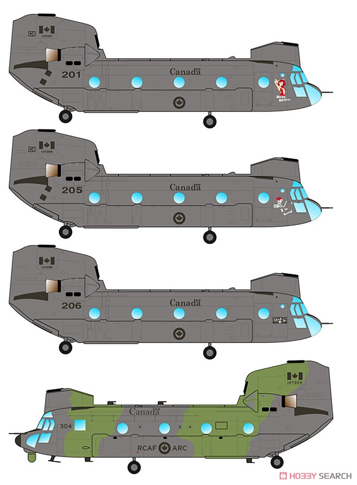 CH-47 チヌーク用 デカール (デカール) その他の画像4