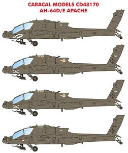 AH-64D/E Apache (Decal)