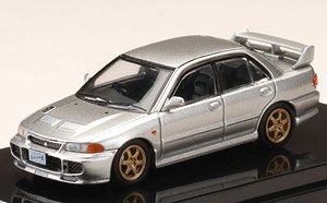 Mitsubishi Lancer GSR Evolution III (CE9A) Custom Version Queens Silver (Diecast Car)