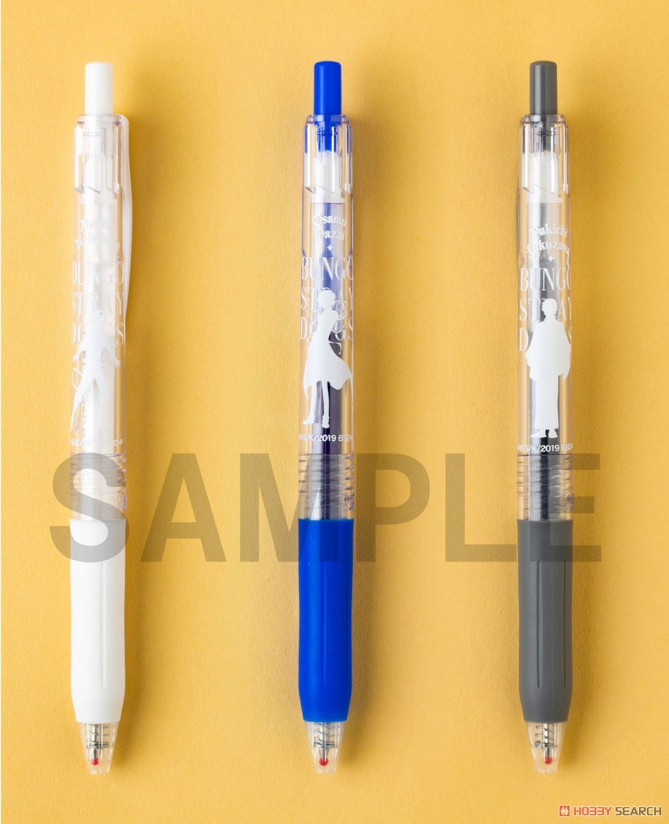 Bungo Stray Dogs Sarasa Clip 0.5 Color Ballpoint Pen [Armed Detective Agency] (Anime Toy) Item picture1