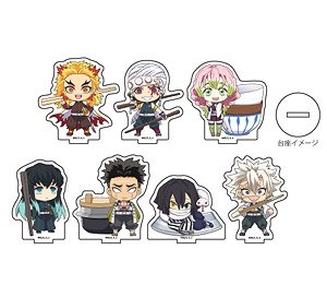 Acrylic Petit Stand [Demon Slayer: Kimetsu no Yaiba] 02 Box (Photo Chara) (Set of 7) (Anime Toy)