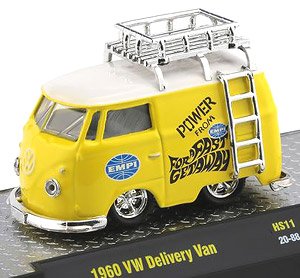 EMPI - 1960 VW Delivery Van - Bright Yellow (ミニカー)