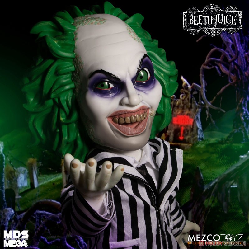 デザイナーシリーズ/ BEETLEJUICE: ビートルジュース 15インチ メガスケール フィギュア with サウンド (完成品) その他の画像2