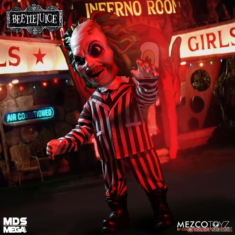 デザイナーシリーズ/ BEETLEJUICE: ビートルジュース 15インチ メガスケール フィギュア with サウンド (完成品) その他の画像6
