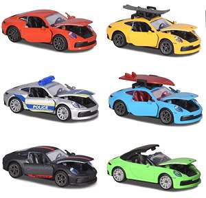 Deluxe Cars Porsche Edition (Set of 6) (Toy)