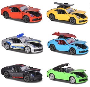 Deluxe Cars ポルシェ エディション 6種アソート (玩具)