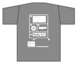 ハセガワ Tシャツ グレー XL (ミリタリー完成品)