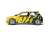 Renault Clio Maxi Presentation (Black / Yellow) (Diecast Car) Item picture3
