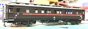 J.G.R. Basic Passenger Car HOHAFU14000 Paper Kit (Unassembled Kit) (Model Train)
