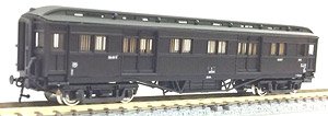 J.G.R. Basic Passenger Car NANI16500 Paper Kit (Unassembled Kit) (Model Train)