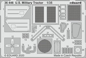 米軍 トラクター エッチングパーツ (エアフィックス用) (プラモデル)