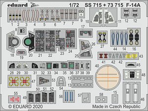 F-14A エッチングパーツ (グレートウォール用) (プラモデル)