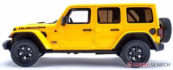Jeep Wrangler Rubicon (Yellow) (Diecast Car) Item picture3