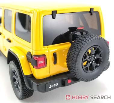 Jeep Wrangler Rubicon (Yellow) (Diecast Car) Item picture5