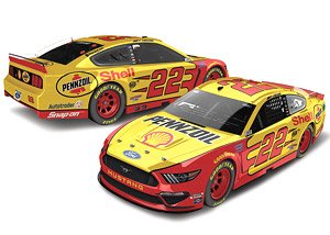 `ジョーイ・ロガーノ` シェル－ペンゾイル フォード マスタング NASCAR 2020 (ミニカー)