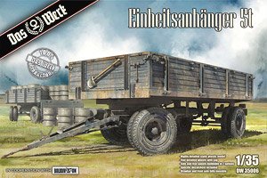 Einheitsanhanger 5t (German Uniform 5t Trailer WW2) (Plastic model)